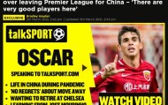 星空体育app下载-奥斯卡:不后悔离开切尔西 中超有很多优秀球员